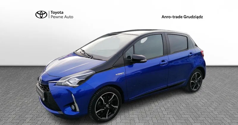 samochody osobowe Toyota Yaris cena 67900 przebieg: 82231, rok produkcji 2017 z Grudziądz